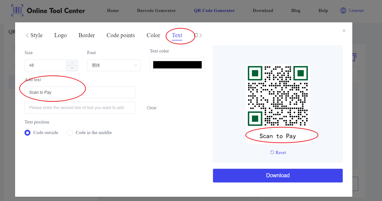 CTA pentru plată QR Code.png