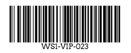 Event badge barcode Codul de bare al insignei evenimentului