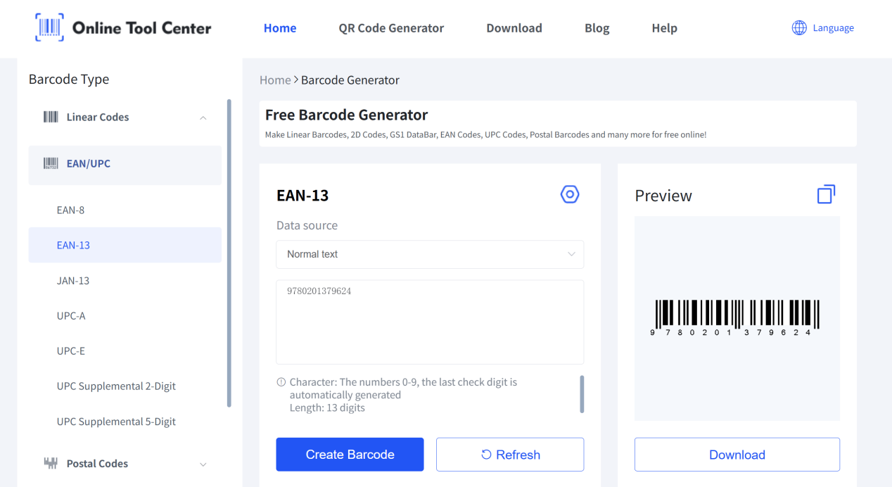Barcode generator