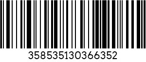 Codul de bare IMEI Example