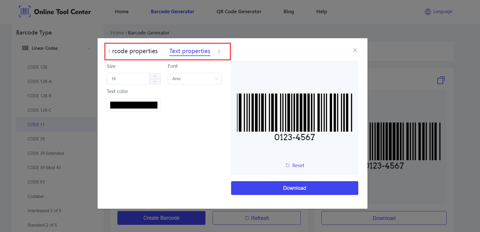 Personalizează codul 11 Barcode.png