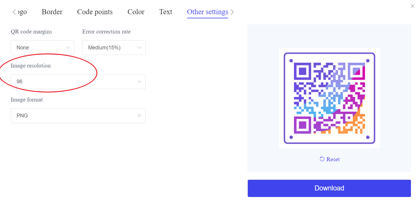 personalizează codul QR poll format.png