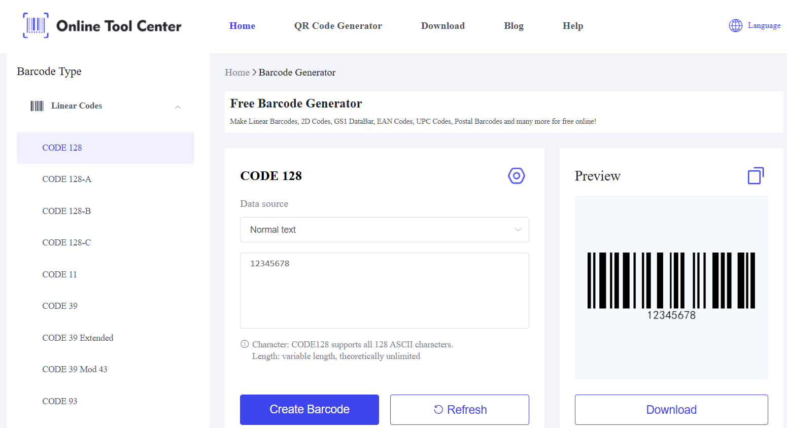 generator de coduri de bare online gratuit