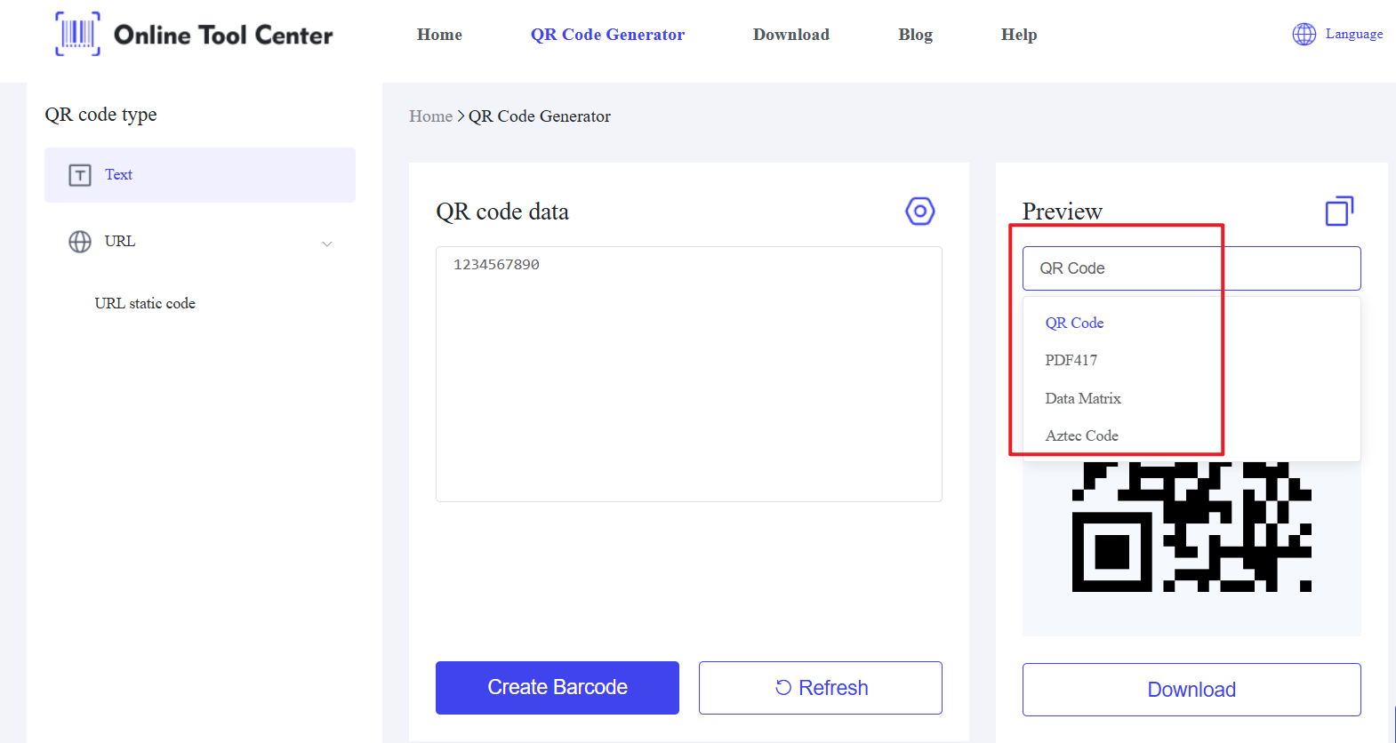 Generator de coduri QR online