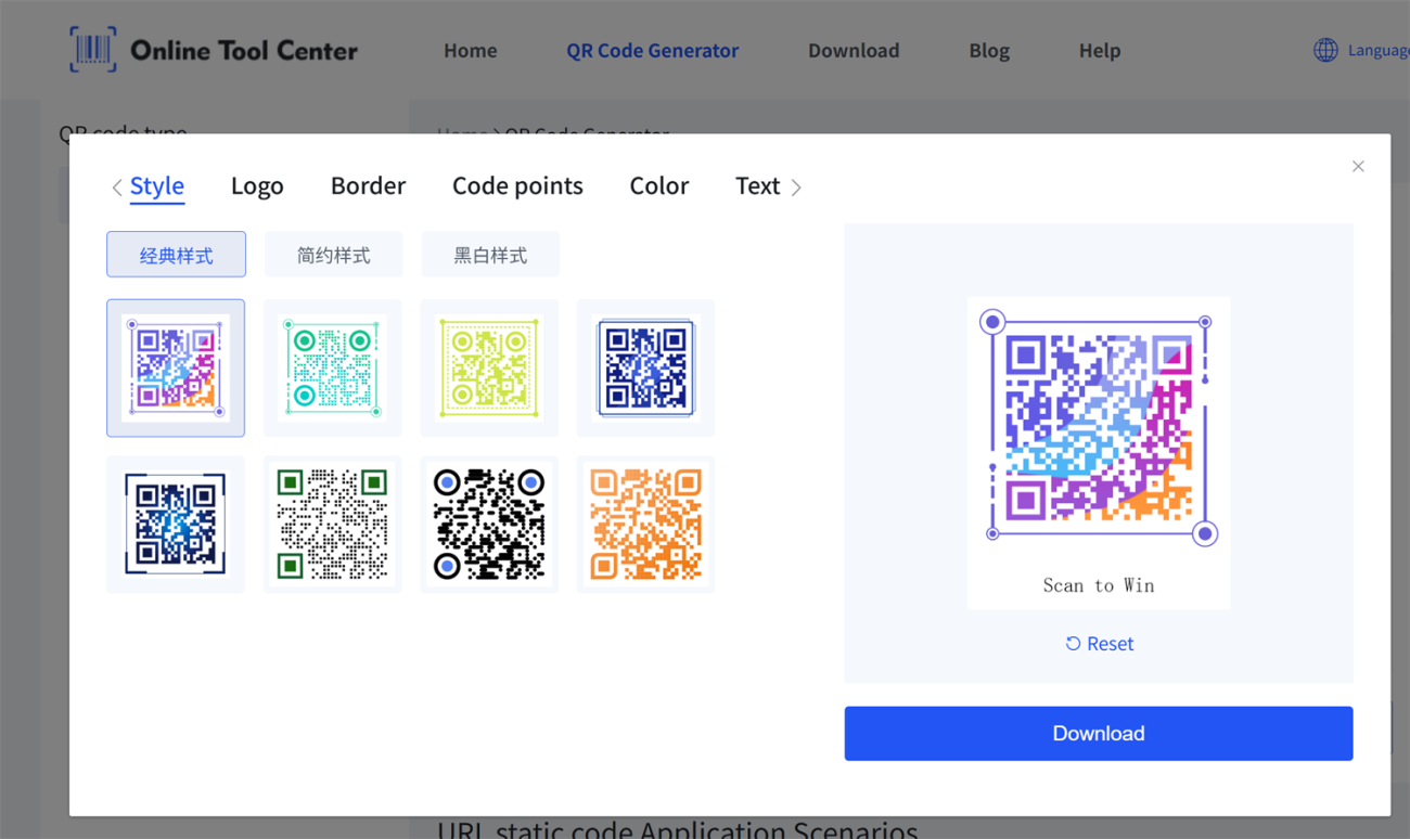 create qr code creați cod QR