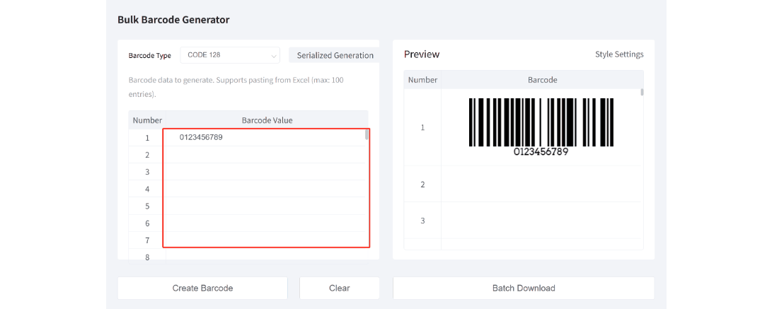 bulk barcode generation.gif generarea de coduri de bare în vrac.gif