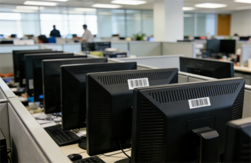 coduri de bare pe etichetele active