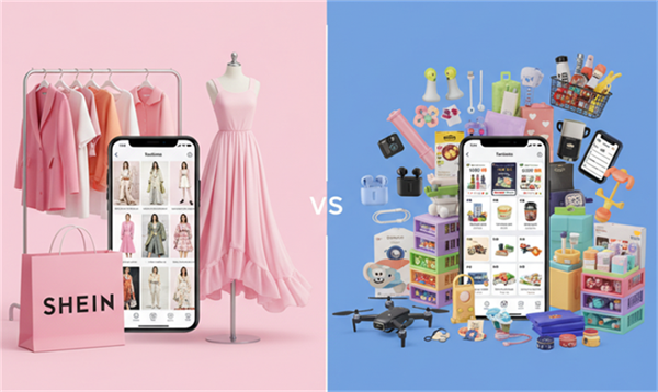 shein &icirc;mpotriva temu