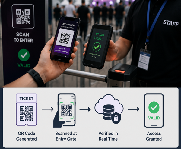 how QR code ticket validation work Cum funcționează validarea biletelor cu cod QR