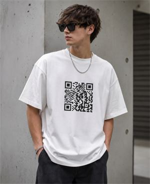 qr code on t shirt Codul QR pe tricou