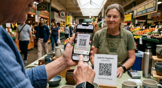 zelle qr code Codul QR Zelle