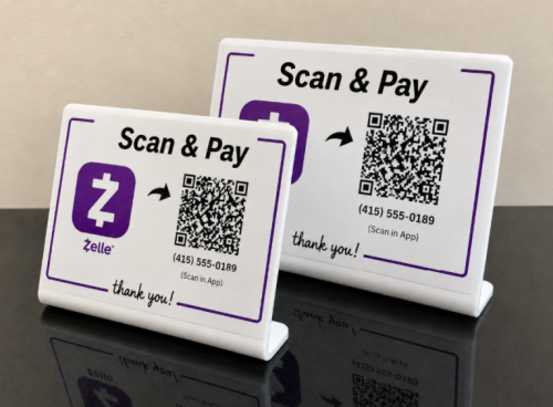 zelle qr code payment plată cu cod QR