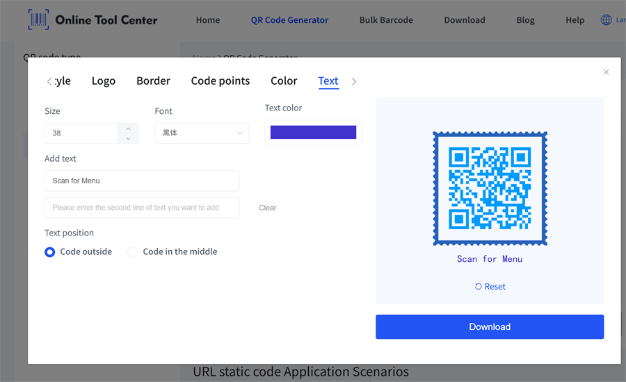 cod QR personalizat