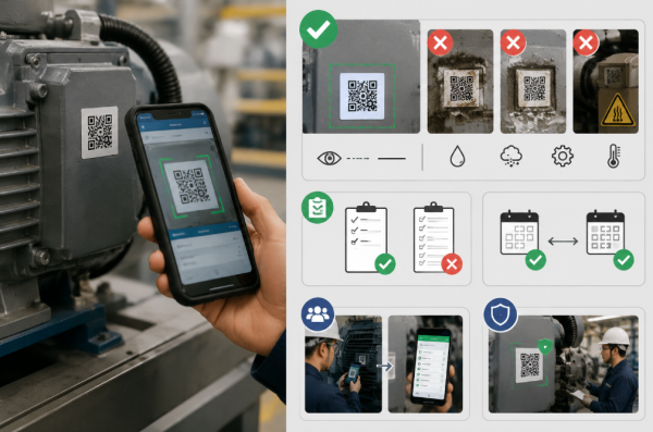 tips for qr code equipment inspectio sfaturi pentru inspecția echipamentelor cu cod QR