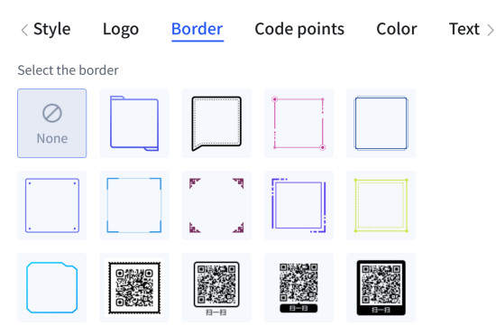 qr code borders limitele codului QR