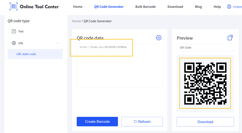 make qr code for registration form fă cod QR pentru formularul de înregistrare