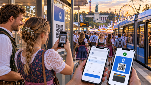 scan qr code for ticket Scanarea codului QR pentru bilet